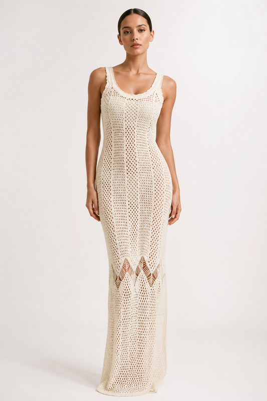 The Solara Crochet Cover-Up