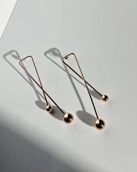 Eclipse Drop Earrings